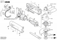 Bosch 0 603 405 703 Pws 9-125 Ce Angle Grinder 230 V / Eu Spare Parts